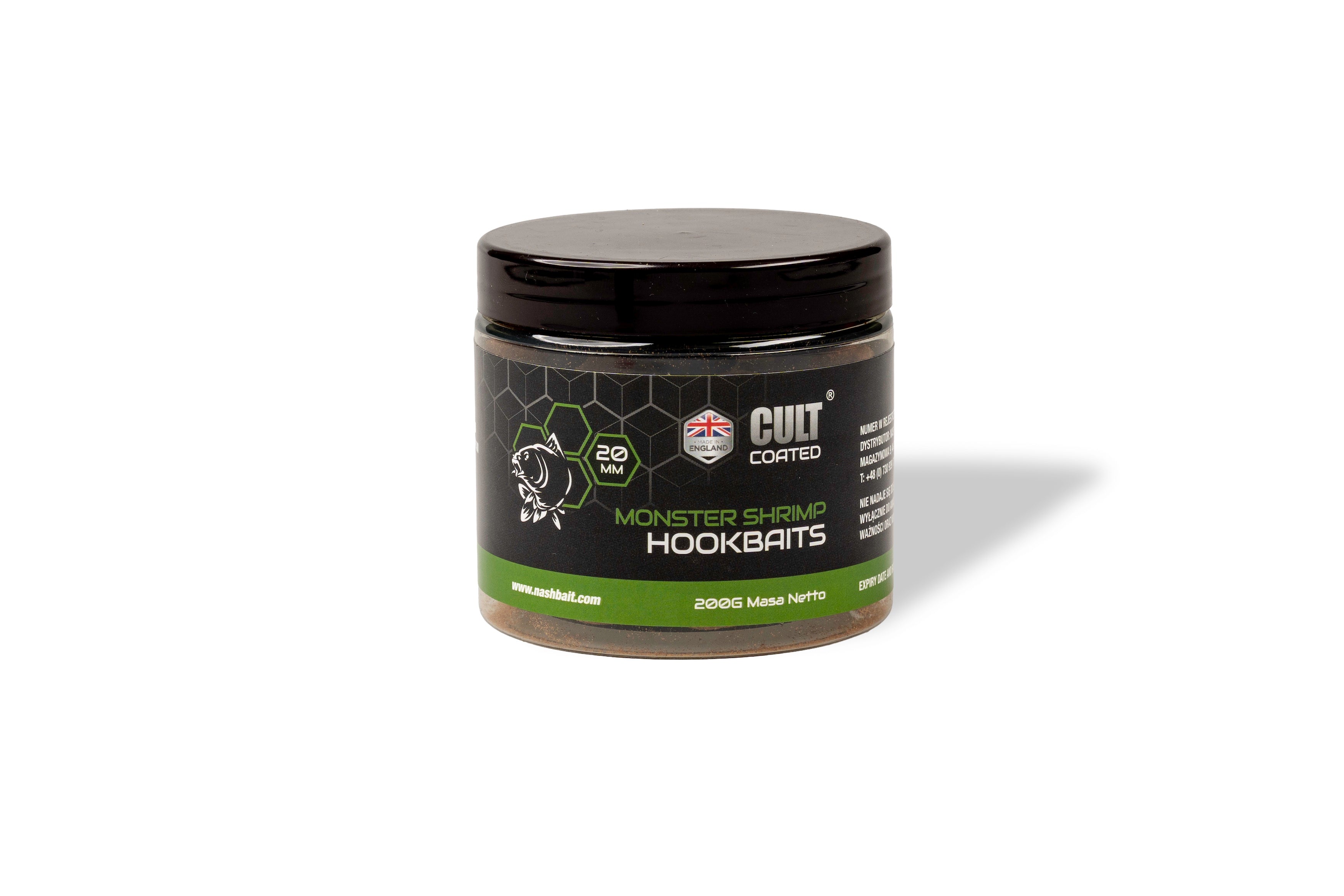 Nash Monster Shrimp Cult Coated Hookbaits