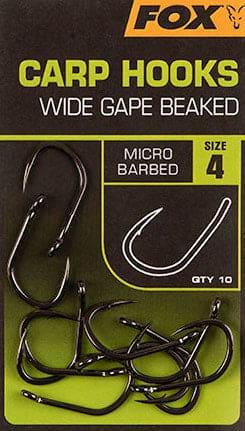 Fox Carp Hooks Wide Gape 2
