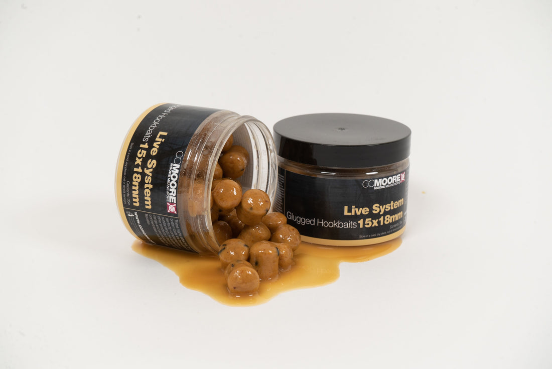 CC Moore Live System Glugged Hookbaits 15x18mm