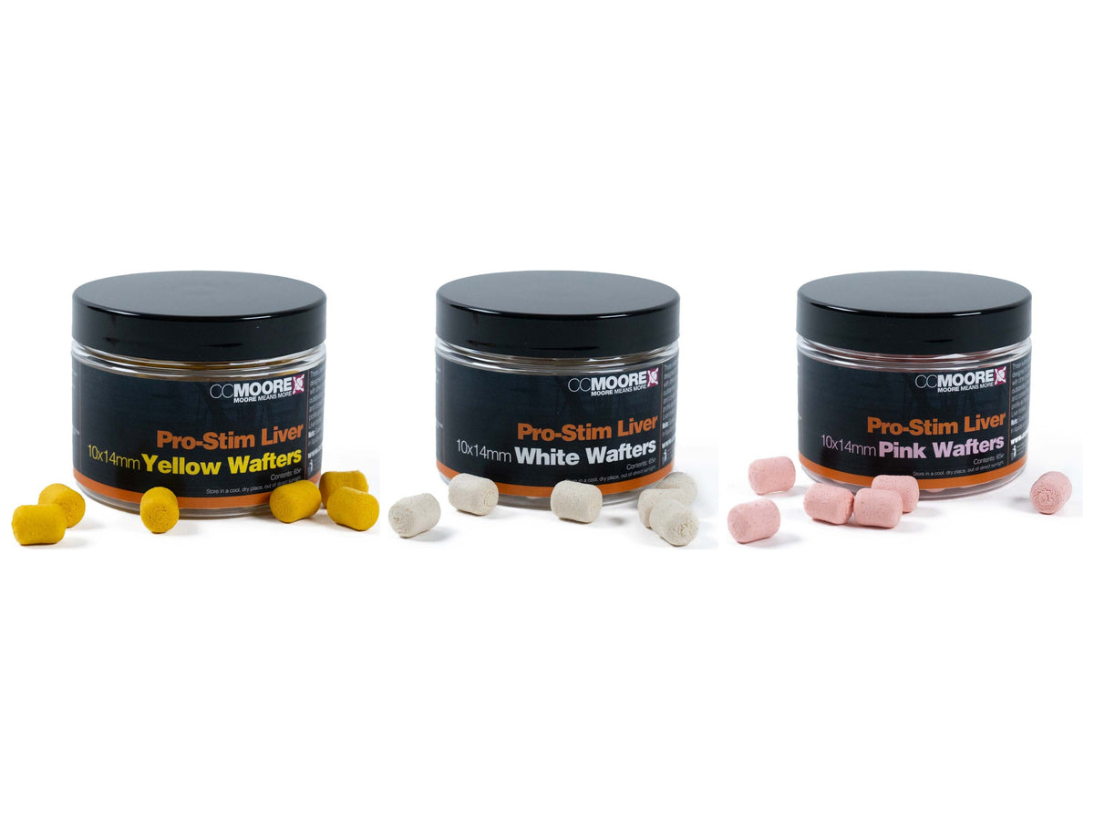 CC Moore Pro-Stim Liver Dumbell Wafters 10x14mm