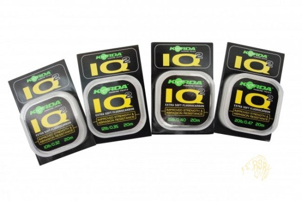 Korda IQ2 Extra Soft Fluorocarbon Hooklink 20lb