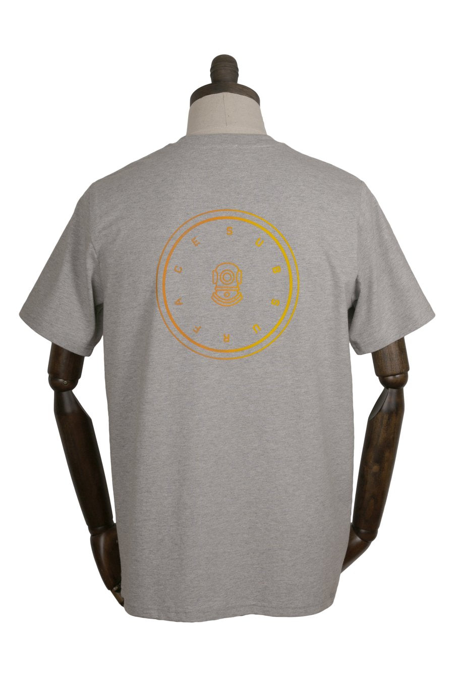 Sub Surface Cali Fade Tee Heather Grey Small