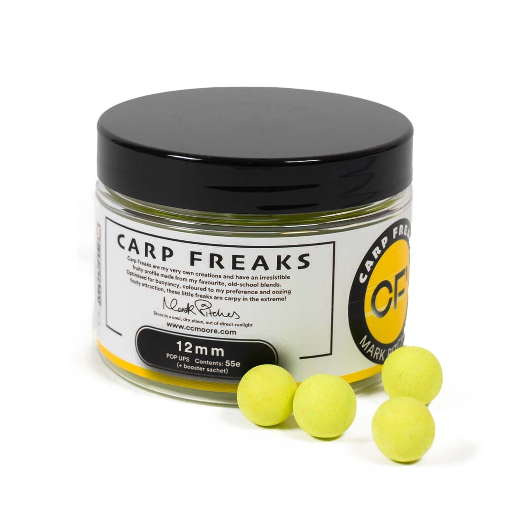 CC Moore Carp Freaks Pop Ups Yellow 12mm