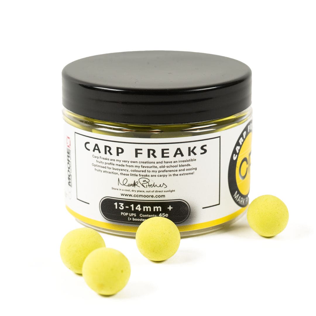 CC Moore Carp Freaks Pop Ups Yellow 13-14mm