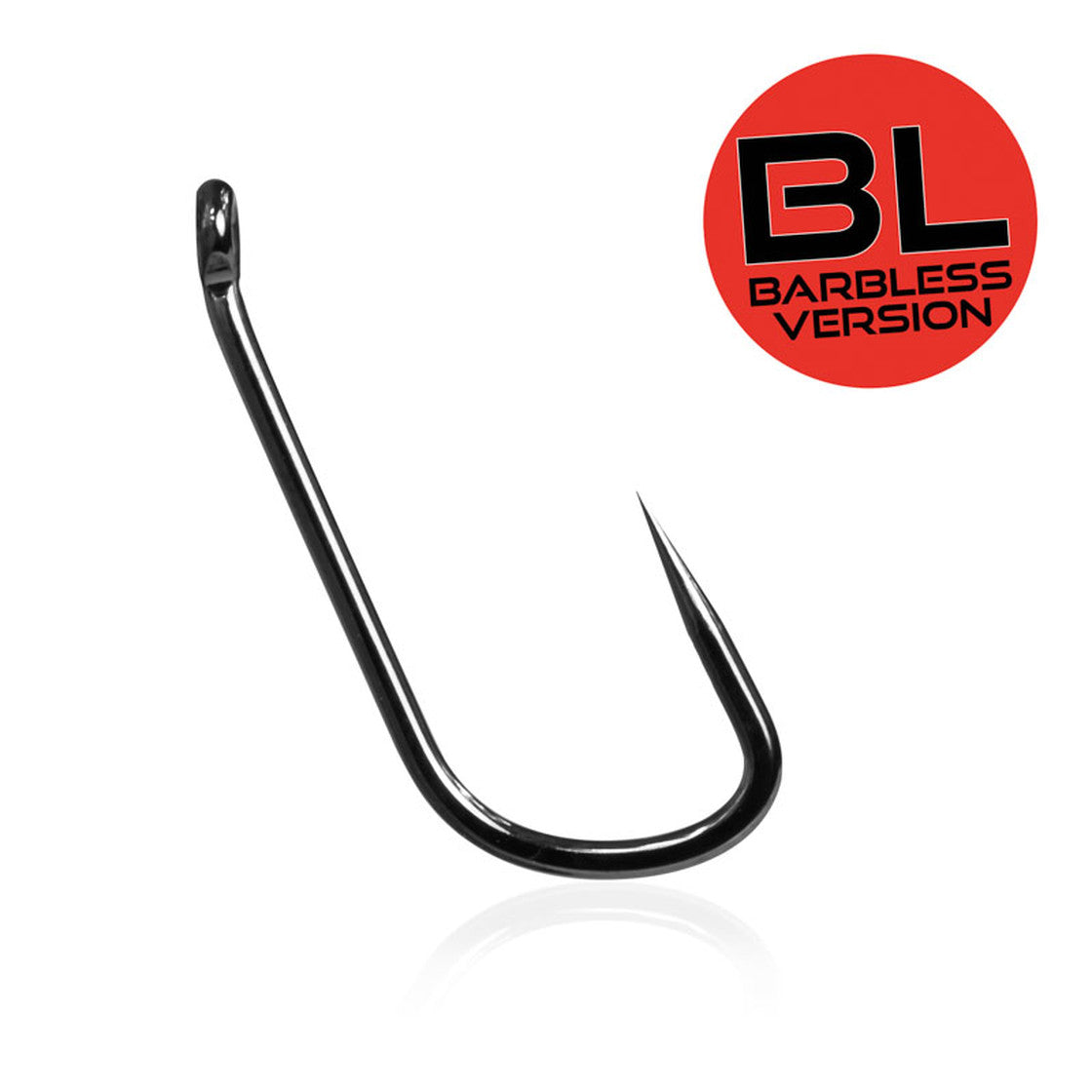 Carpleads Long Shank Pro BL Hook Barbless  8