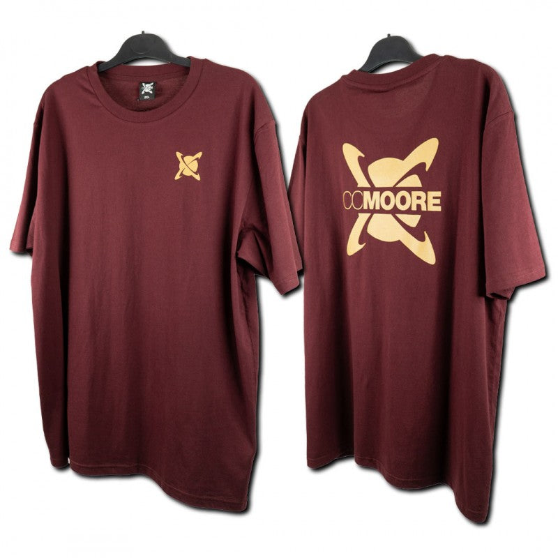 CC Moore Burgundy T-Shirt
