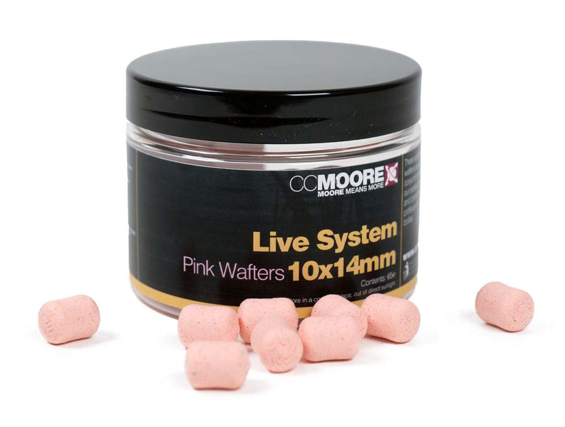 CC Moore Live System Pink Dumbell Wafters 10x14mm