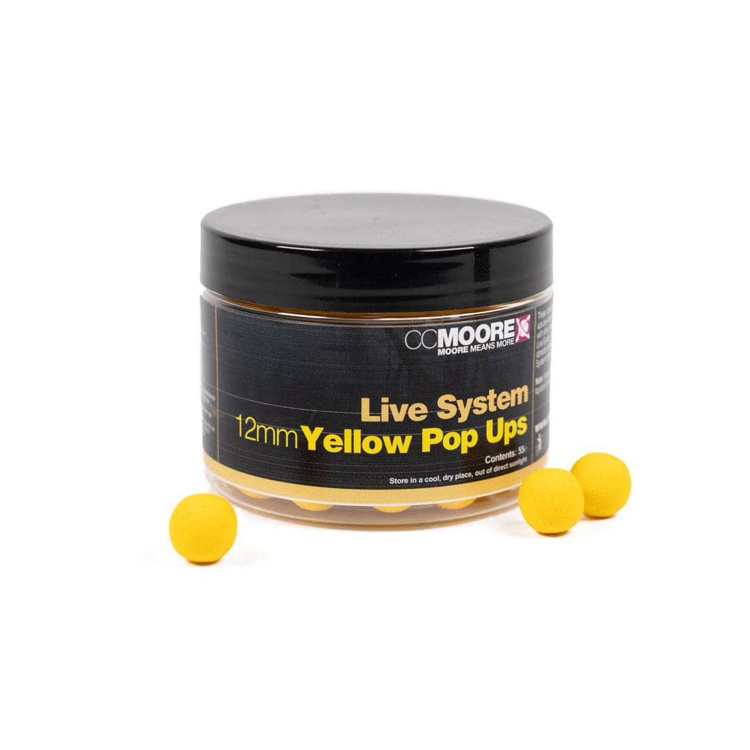 CC Moore Live System Yellow Pop Ups 12mm