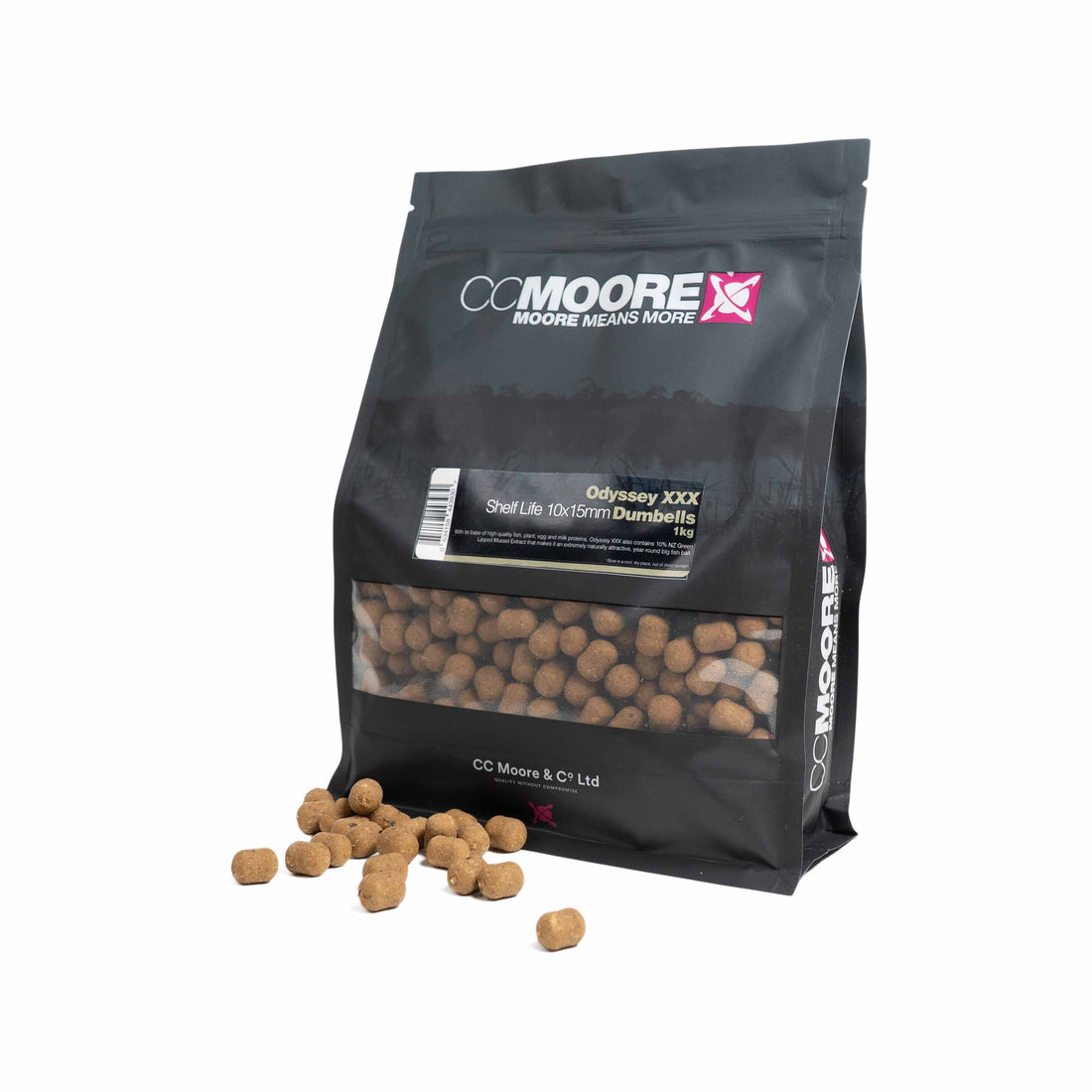 CC Moore Odyssey XXX Shelf Life Dumbells 15x18mm 5kg