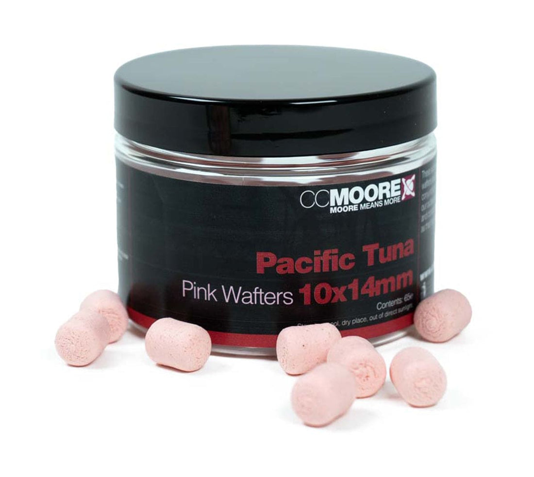 CC Moore Pacific Tuna Pink Dumbell Wafters 10x14mm