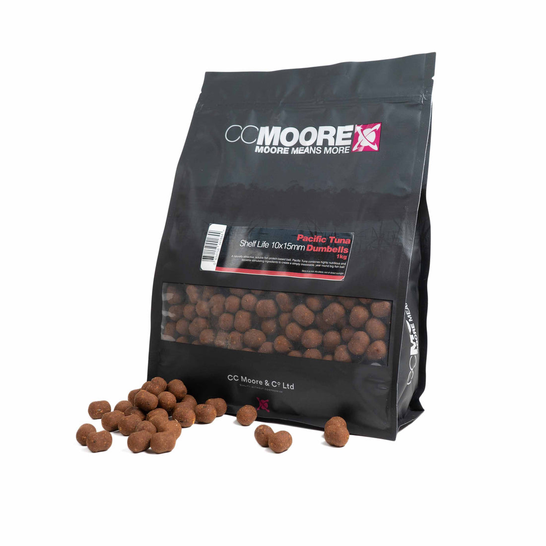 CC Moore Pacific Tuna Shelf Life Dumbells 15x18mm 5kg