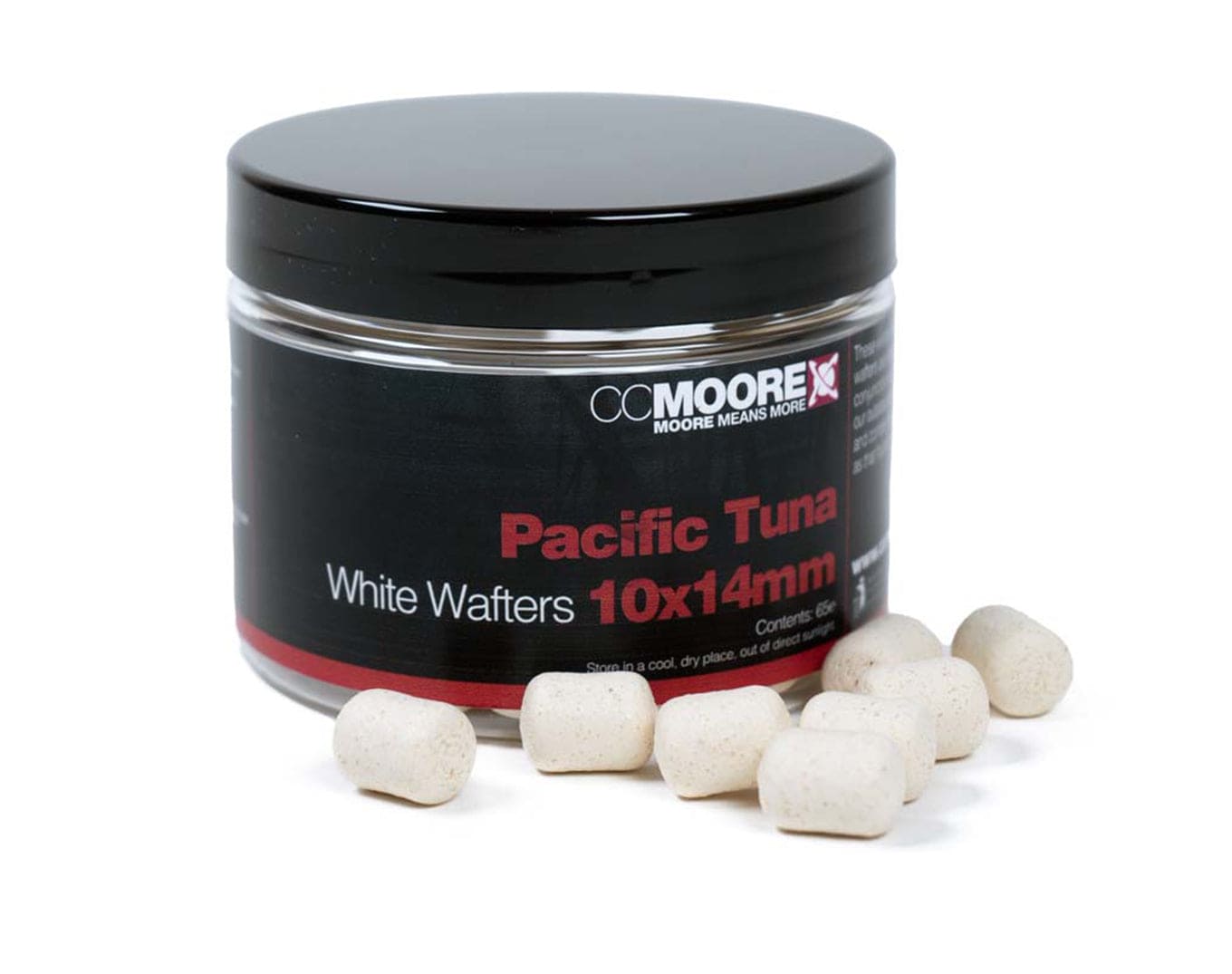 CC Moore Pacific Tuna White Dumbell Wafters 10x14mm