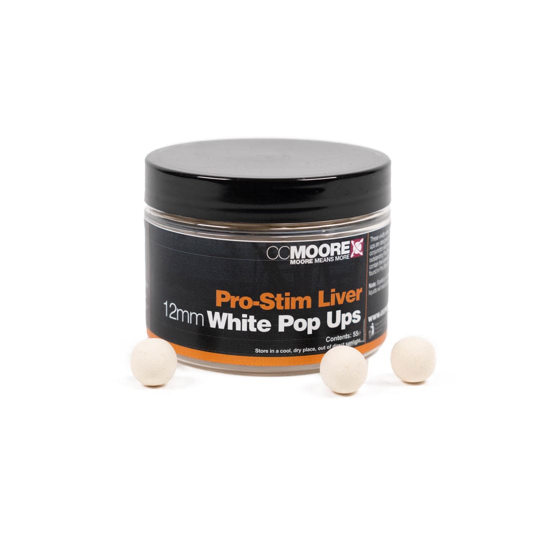CC Moore Pro-Stim Liver White Pop Ups 12mm