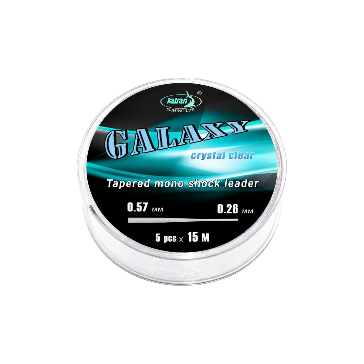 Katran Taper Mono Shock Leader Galaxy - 0,57mm
