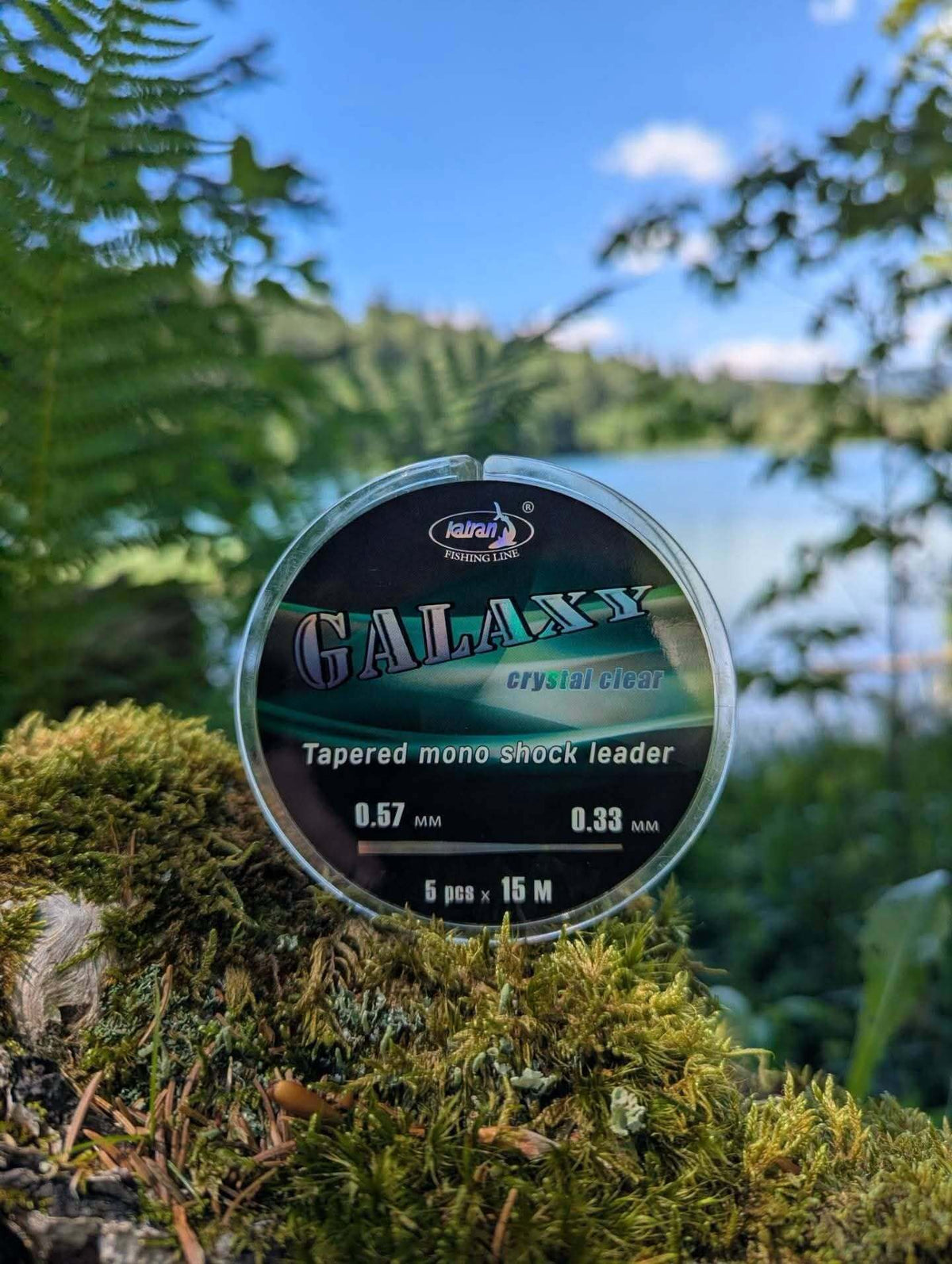 Katran Taper Mono Shock Leader Galaxy - 0,57mm