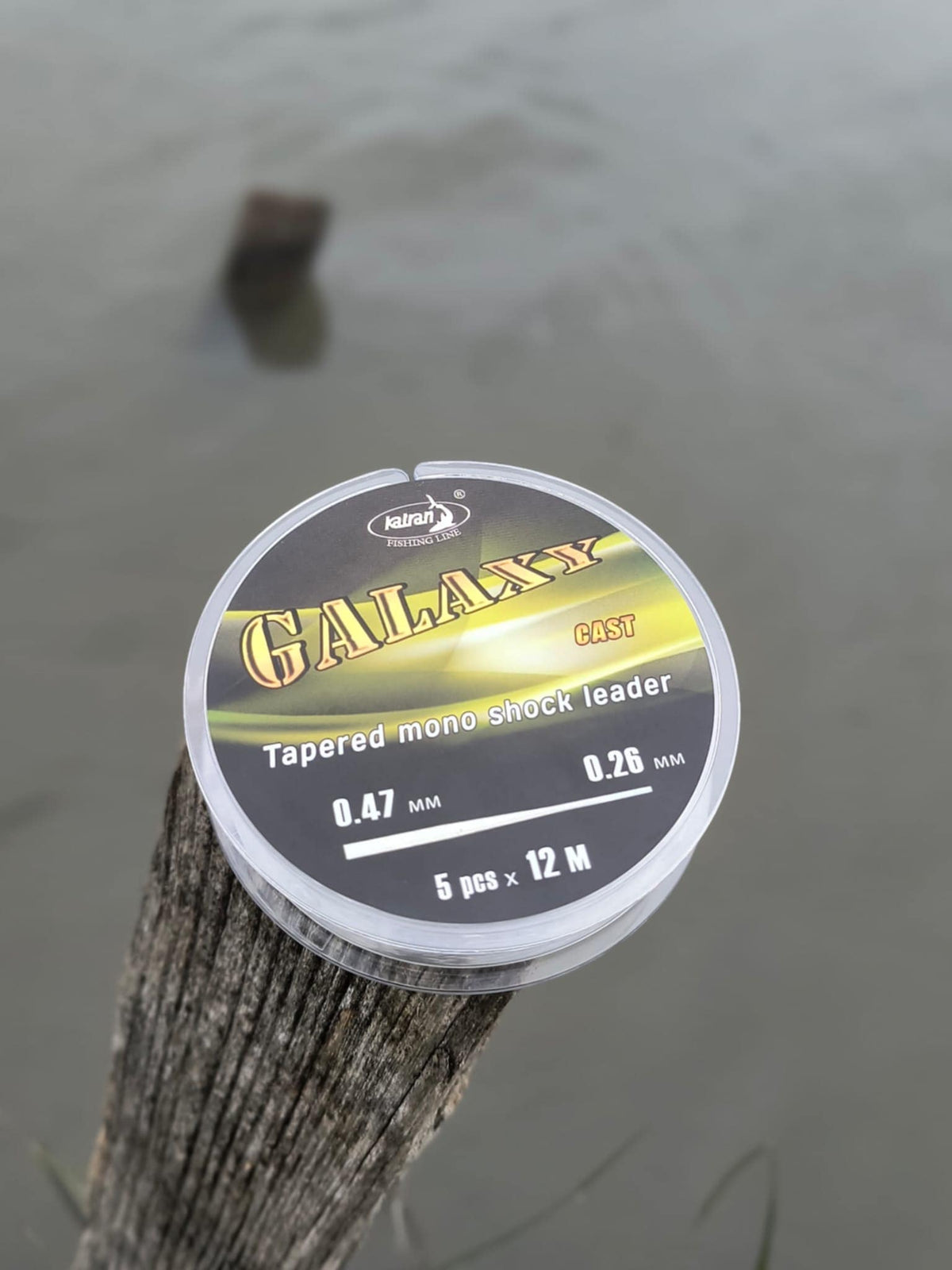 Katran Taper Mono Shock Leader Galaxy Cast - 0,47mm