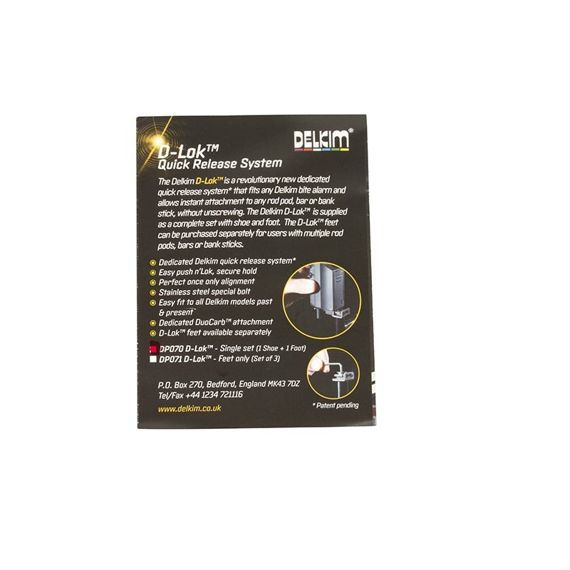 Delkim D-Lok Quick Release System Complete