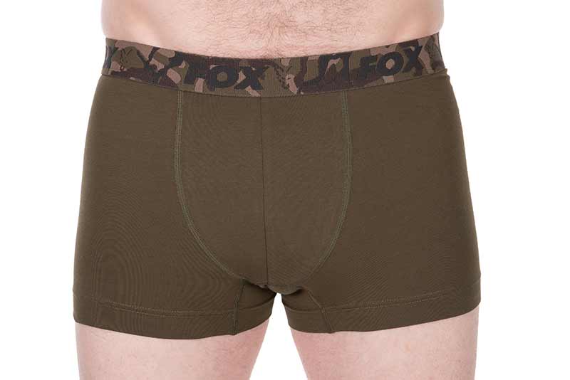 Fox Boxer Shorts Khaki Black