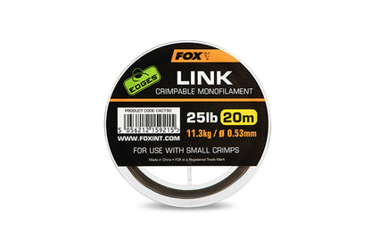 Fox Edges Link Trans Khaki Mono