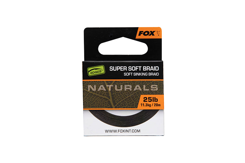 Fox Edges Naturales Super Soft Braid 20m
