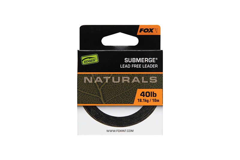 Fox Edges Naturals Submerge Leader 10m