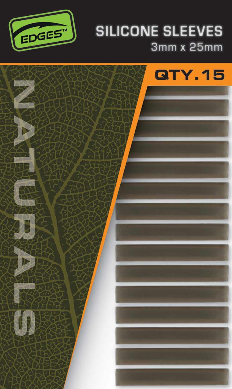 Fox Edges Silicone Sleeves 3x25mm