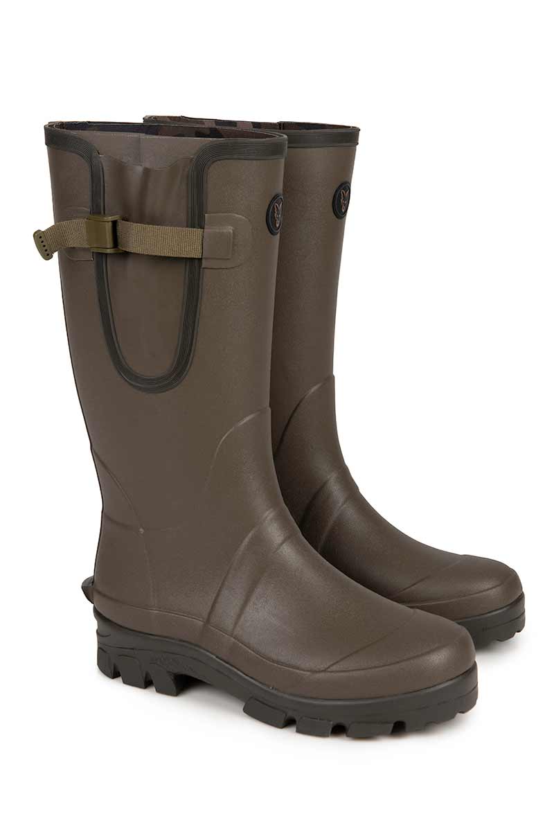 Fox Neopren Lined Camo/Khaki Wellies