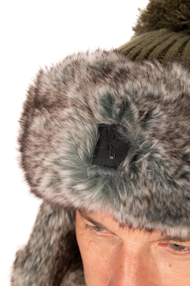 Fox Trapper Hat Green