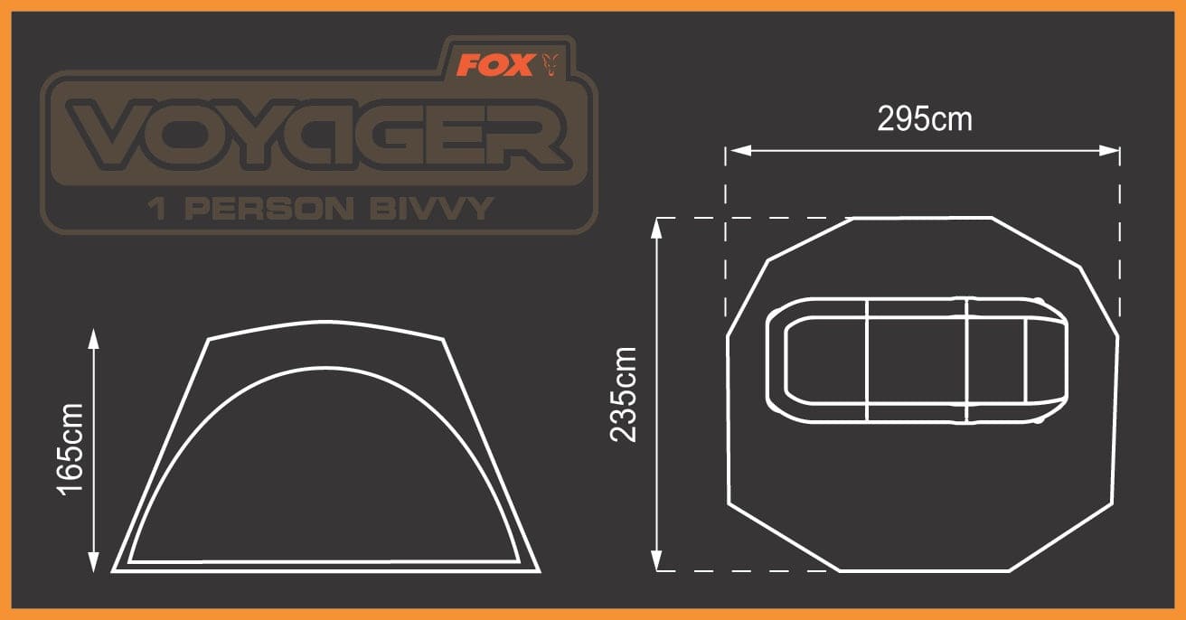 Fox Voyager 1 Person Bivvy + Inner Dome