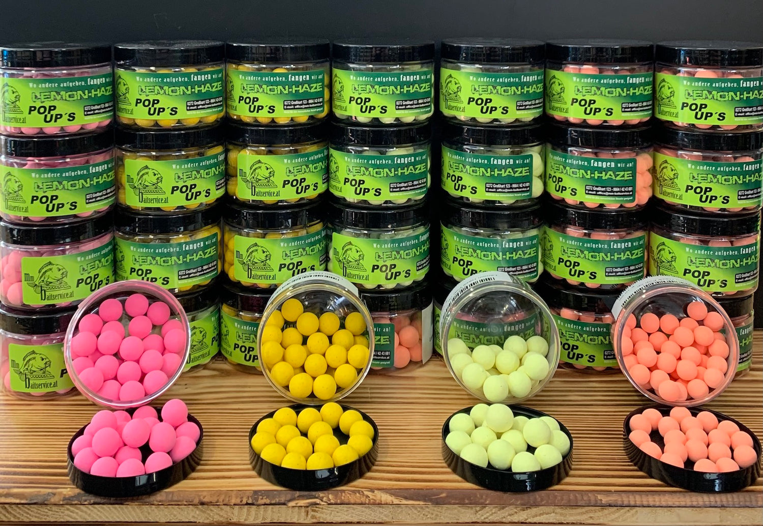 MM Baitservice Lemon-Haze Pop Ups 12mm Washout Pink