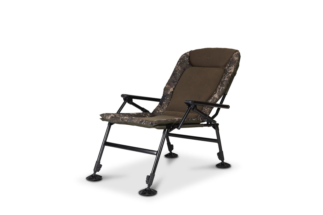 Nash Indulgence Hi Back Auto Reclining Chair Camo