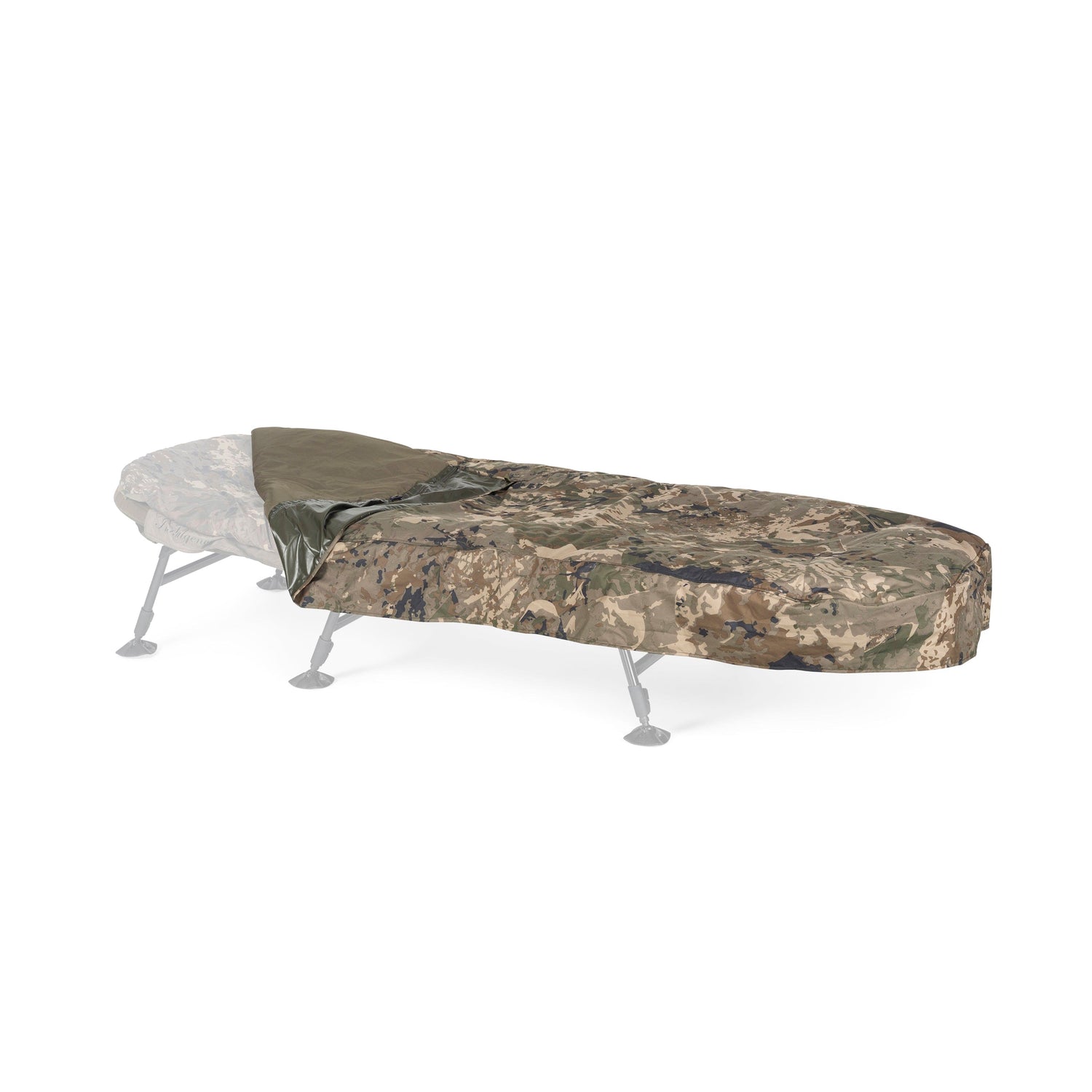 Nash Indulgence Waterproof Bedchair Cover Camo Standard