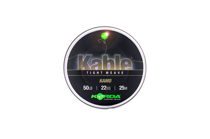 Korda Kable Tight Weave Kamo
