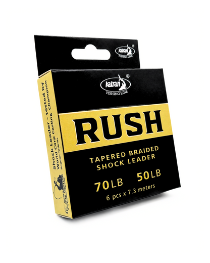 Katran Rush Tapered Braided Shock Leader 50-70lb