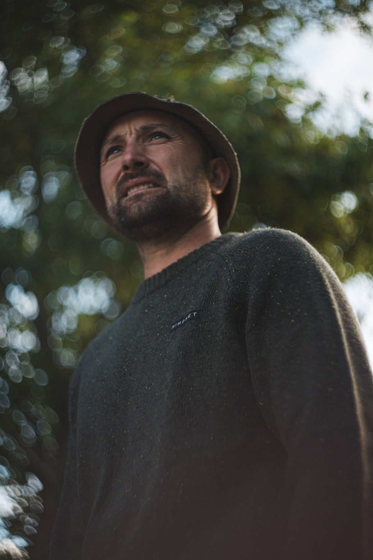 Korda Mindset Fisherman Knitted Sweater Dark Olive