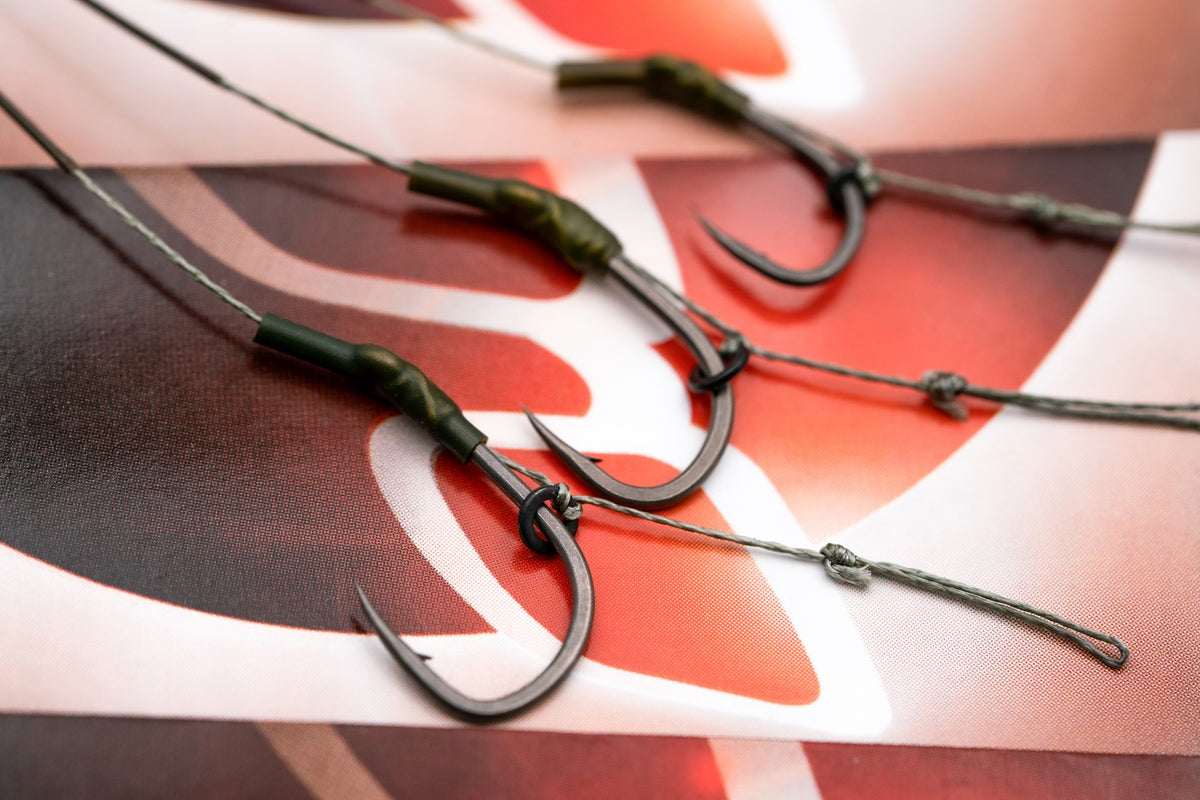 Korda N-Trap DF Rig Wide Gape Barbless