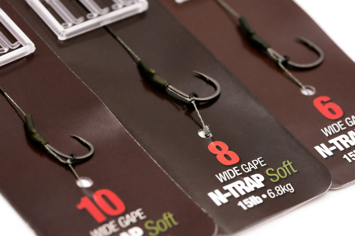 Korda N-Trap DF Rig Wide Gape Barbless