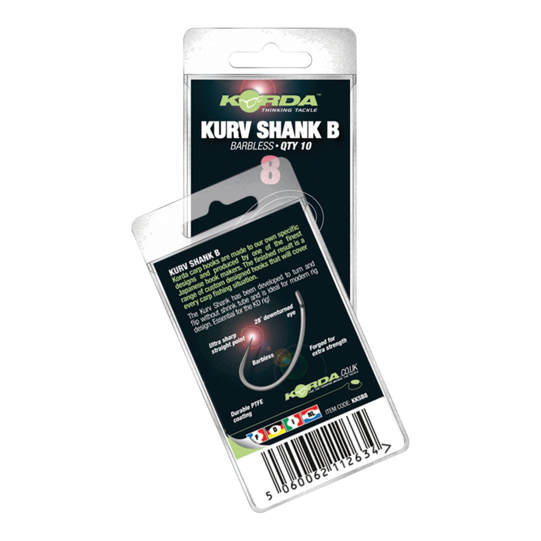 Korda Kurv Shank Barbless