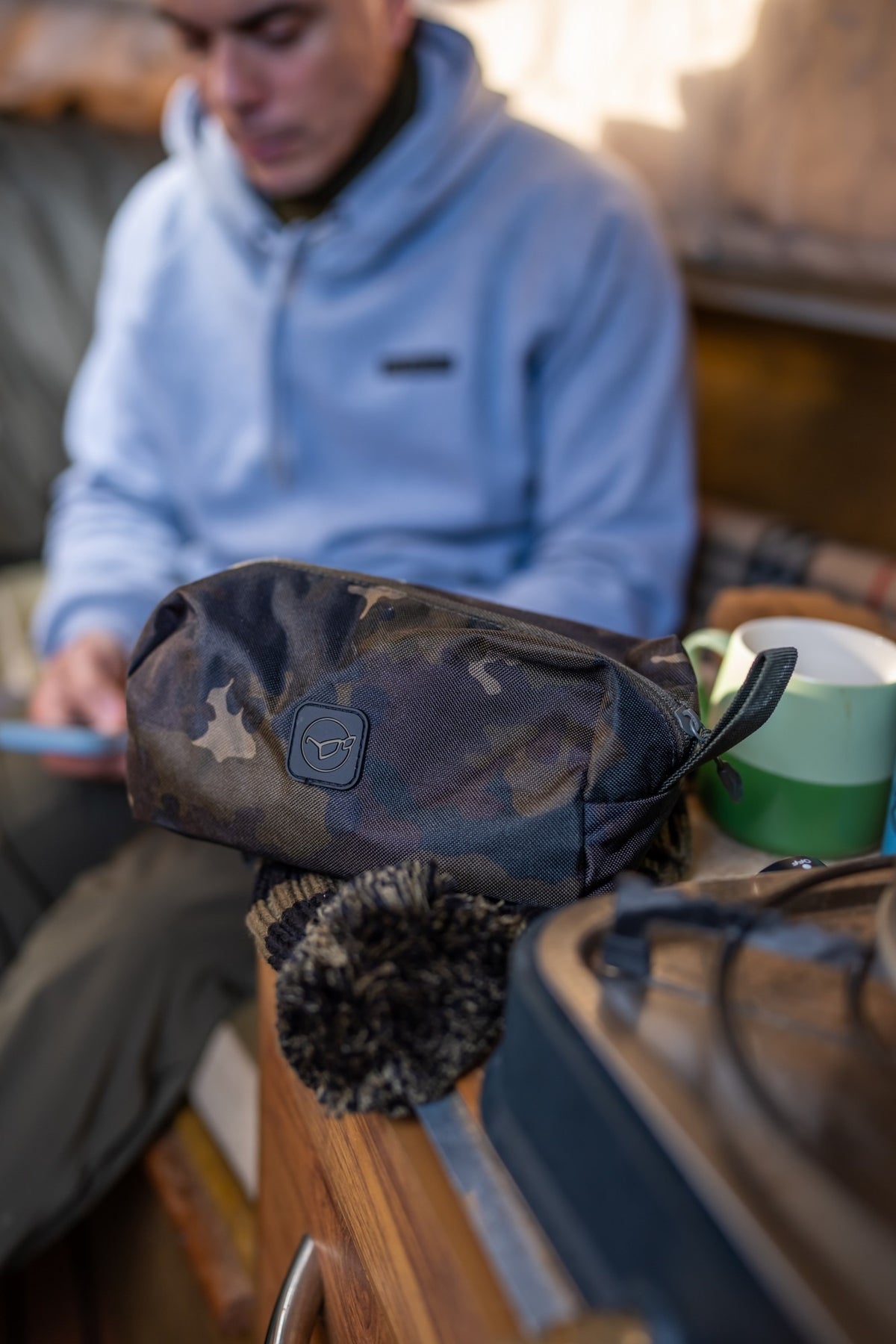 Korda Wash Bag Dark Kamo