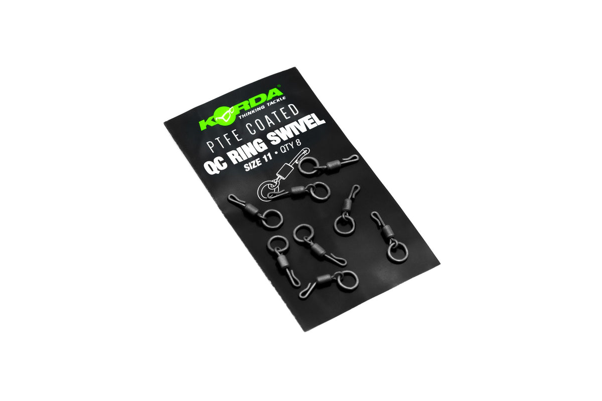 Korda PTFE QC Ring Swivel (8pcs)