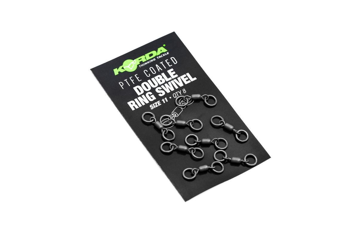 Korda PTFE Double Ring Swivel Size 11 (8pcs)