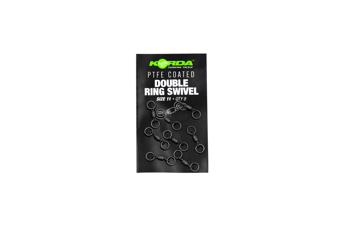 Korda PTFE Double Ring Swivel Size 11 (8pcs)