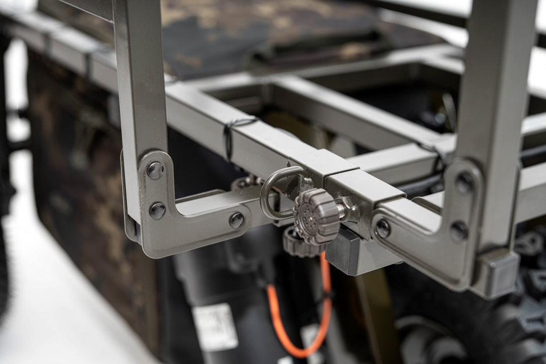 Korda Carp Porter Trident Power Porter Dark Kamo + Battery + Charger