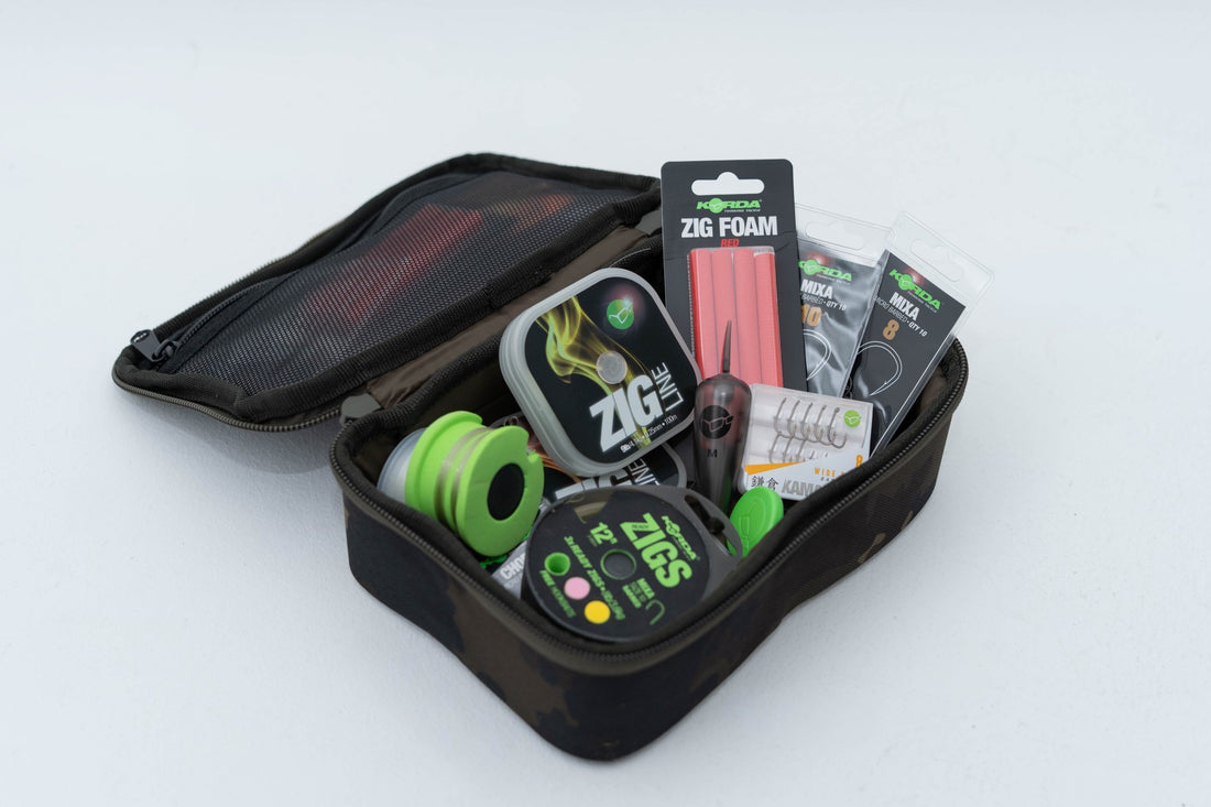 Korda Compac 125 Tackle Pouch Dark Kamo