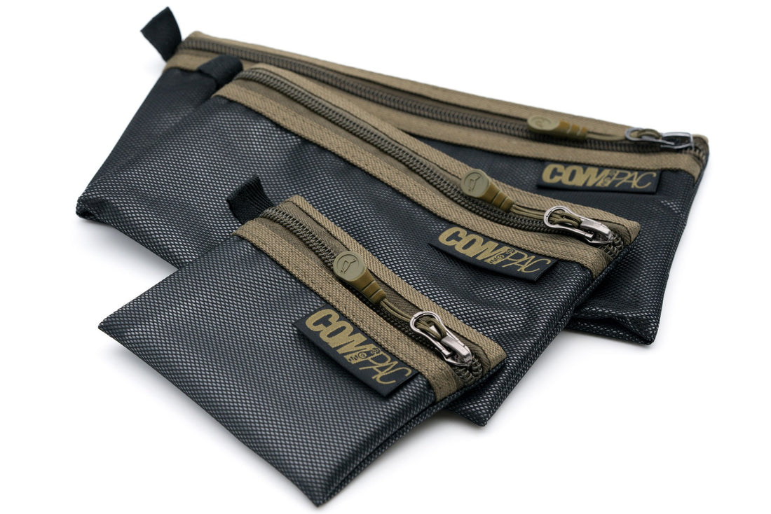 Korda Compac Wallets Set of 3 Dark Kamo