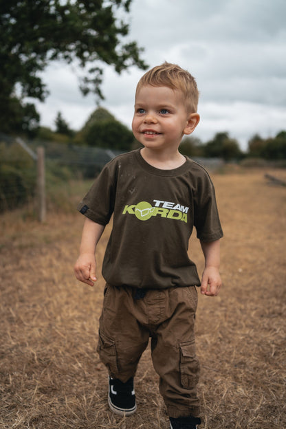 Korda Kids T-Shirt Dark Olive