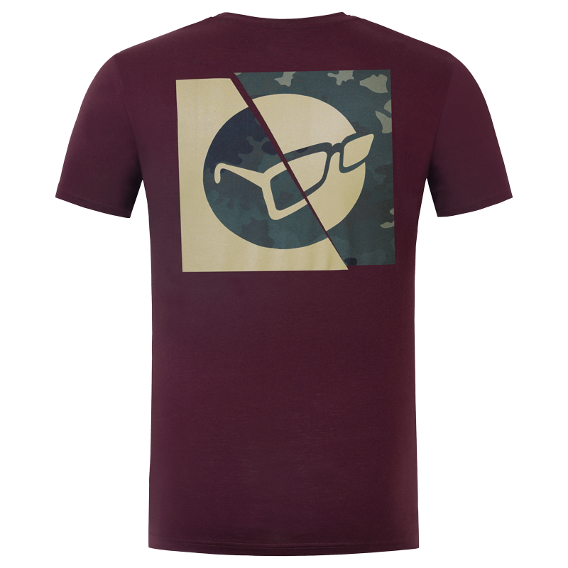 Korda LE Split Tee Burgundy