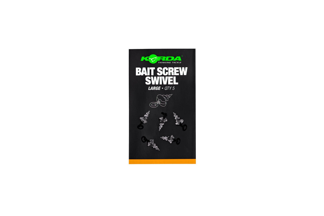 Korda Micro Ring Swivel Bait Screw Large