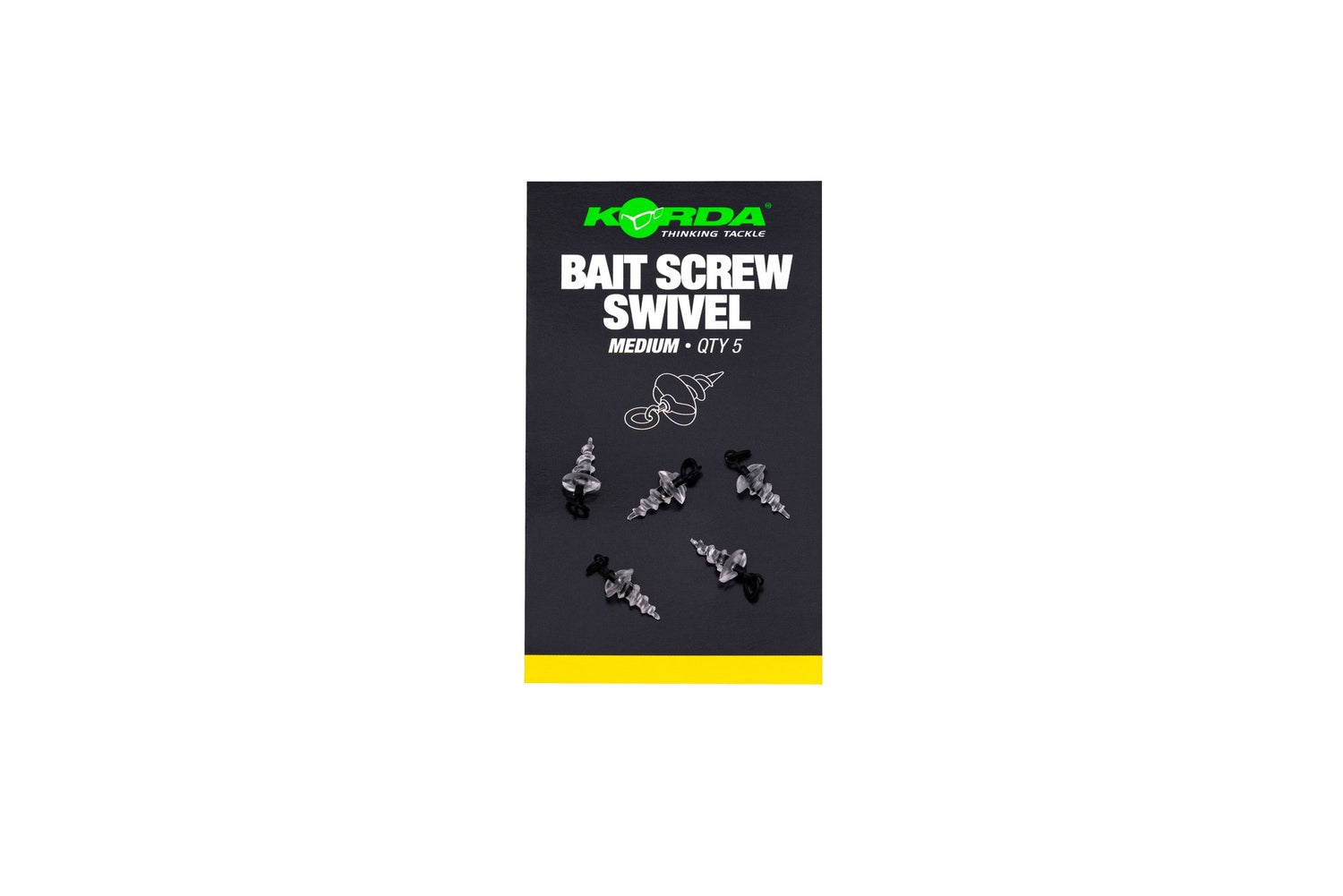Korda Micro Ring Swivel Bait Screw