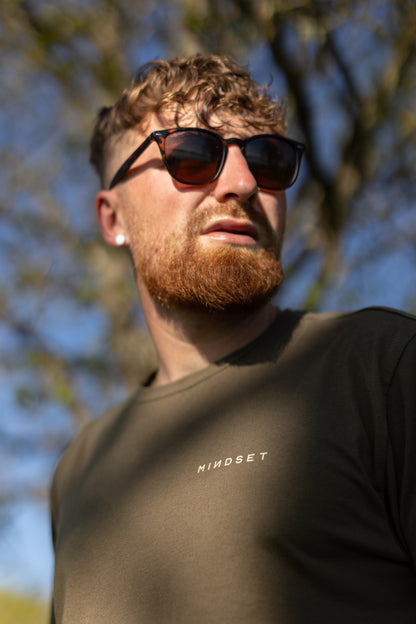Korda Mindset Minimal Tee Dark Olive